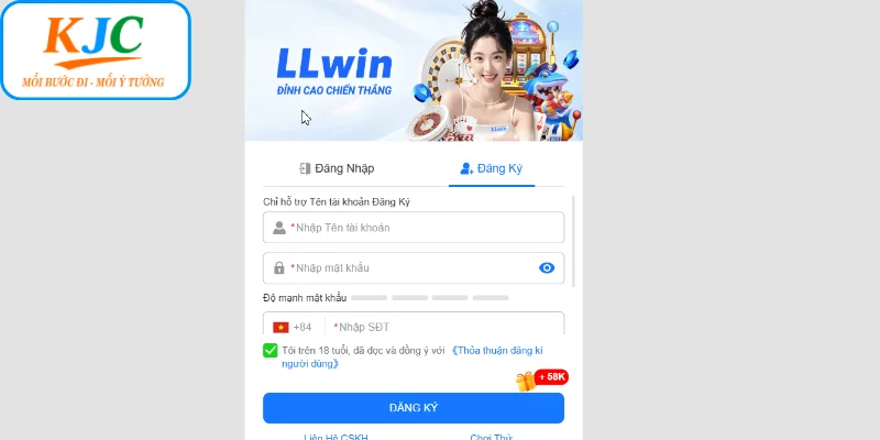 Cơ địa chấn lịch sử khi LLWIN gia nhập KJC