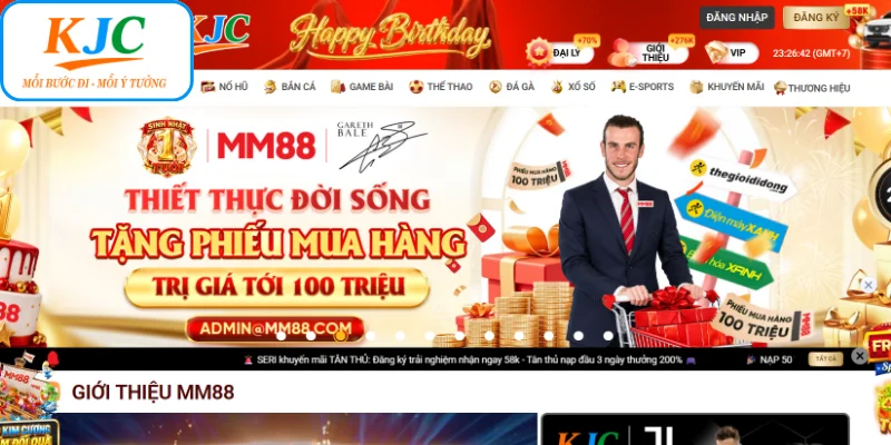 MM88 thừa hưởng thế mạnh từ liên minh KJC