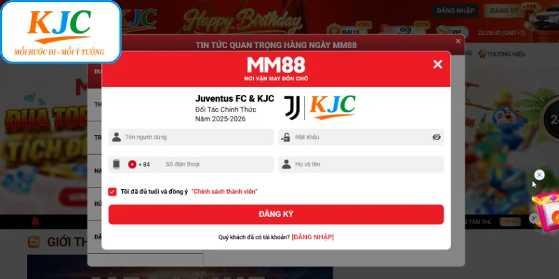 MM88 Bùng Nổ 2026 - Đột Phá Đỉnh Cao Cùng Liên Minh KJC